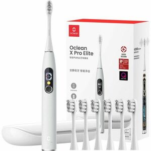 OClean X Pro Elite elektrický zubní kartáček + náhradní hlavice Grey obraz
