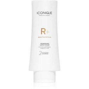 ICONIQUE Professional R+ Keratin repair Nourishing conditioner obnovující kondicionér s keratinem pro suché a poškozené vlasy 200 ml obraz