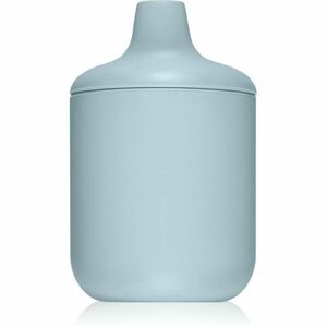 Mushie Silicone Sippy Cup hrnek Powder-blue 175 ml obraz