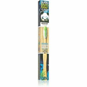 Woobamboo Eco Toothbrush Medium bambusový zubní kartáček medium 1 ks obraz