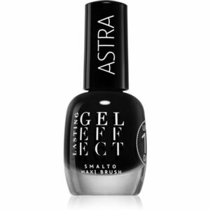 Astra Make-up Lasting Gel Effect dlouhotrvající lak na nehty odstín 24 Noir Foncè 12 ml obraz
