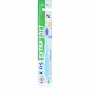 WOOM Toothbrush Kids Extra Soft zubní kartáček pro děti extra soft 1 ks obraz