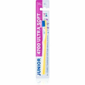 WOOM Toothbrush Junior 4700 Ultra Soft zubní kartáček pro děti od 6let ultra soft 1 ks obraz
