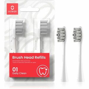 OClean Brush Head Standard Clean náhradní hlavice pro zubní kartáček P2S6 W02 White 2 ks obraz