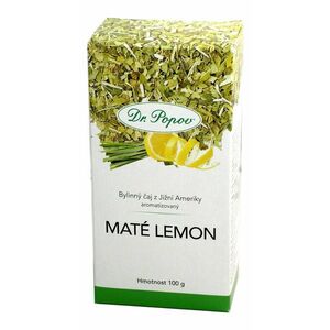 Dr. Popov Maté Lemon sypaný čaj 100 g obraz