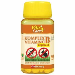 VitaHarmony Komplex vitaminů B Repelent 60 tablet obraz