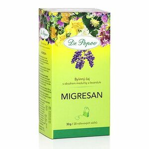Dr. Popov Migresan porcovaný čaj 20x1, 5 g obraz