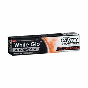 White Glo Charcoal bělicí zubní pasta 140 g obraz