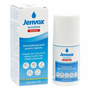 Jenvox Sensitive proti pocení a zápachu roll-on 50 ml obraz