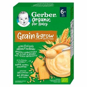 Gerber Organic Nemléčná kaše s příchutí sušenky 200 g obraz