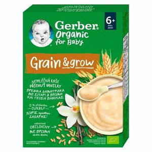 Gerber Organic Nemléčná kaše s příchutí vanilky 200 g obraz