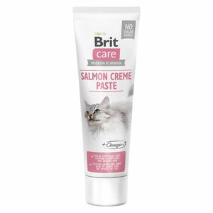 BRIT Care Cat Paste Salmon creme lesklá a zdravá srst pro kočky 100 g obraz