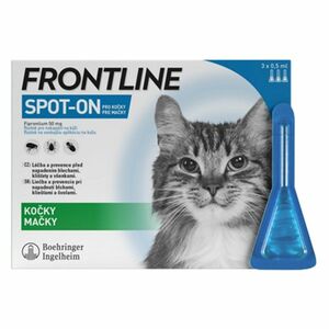FRONTLINE Spot-on pro kočky 0, 5 ml 3 pipety obraz