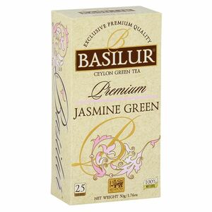 BASILUR Premium Jasmine green zelený čaj 25 sáčků obraz