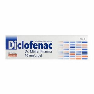 DR. MÜLLER Pharma Diclofenac 10mg/g gel 120g obraz