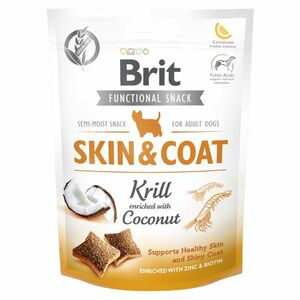 BRIT Care Functional Snack Skin&Coat Krill s kokosem pro psy 150 g obraz