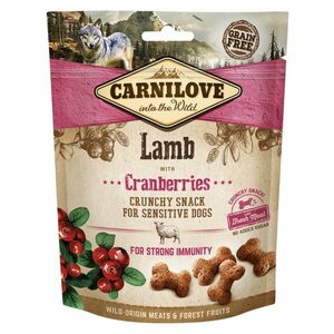 CARNILOVE Dog crunchy snack lamb&cranberries 200 g obraz