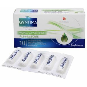 Fytofontana Gyntima Probiotica vaginální čípky Forte 10 ks obraz