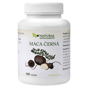 Natural Medicaments Maca černá 100 tob. obraz