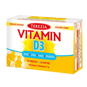 Terezia Vitamin D3 30 tobolek obraz