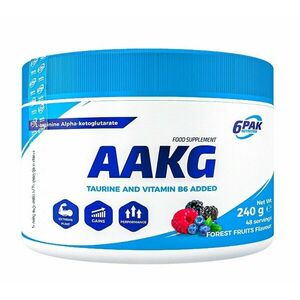 AAKG práškové - 6PAK Nutrition 240 g Forest Fruits obraz