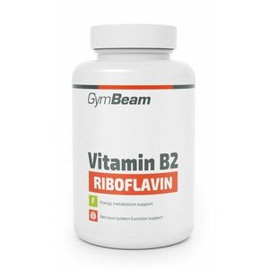 Vitamin B2 Riboflavin - GymBeam 90 kaps. obraz