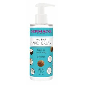 Dermacol - Krém na ruce i nehty s pumpičkou - kokos - 150 ml obraz
