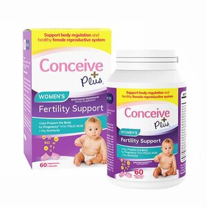 Sasmar Conceive Plus Women´s Fertility Support – vitamíny pro ženy 60 cps. obraz
