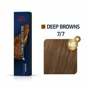 Wella Professionals Koleston Perfect Me+ Deep Browns profesionální permanentní barva na vlasy 7/7 60 ml obraz