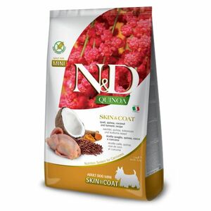 N&D Quinoa Skin & Coat Quail & Coconut Mini pro malá plemena psů 2, 5 kg obraz