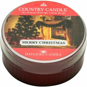 Country Candle Merry Christmas čajová svíčka 42 g obraz