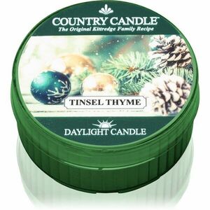 Country Candle Tinsel Thyme čajová svíčka 42 g obraz