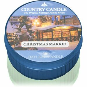 Country Candle Christmas Market čajová svíčka 42 g obraz