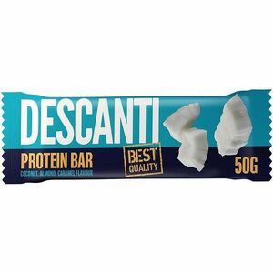 Descanti Protein Bar proteinová tyčinka příchuť Coconut, Almond, Caramel 50 g obraz