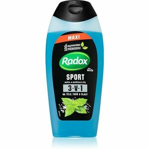 Radox Sport Mint & Sea Salt energizující sprchový gel pro muže 400 ml obraz