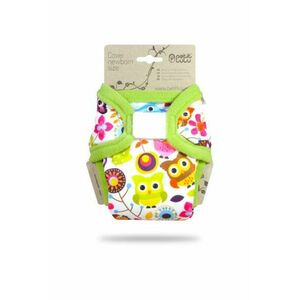 Petit Lulu Novorozenecké svrchní kalhotky 1 ks veselé sovičky obraz