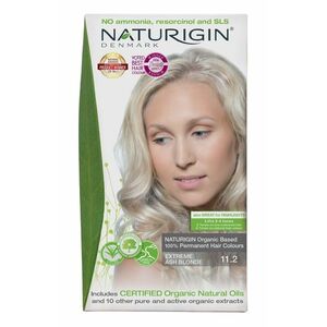 NATURIGIN Organic Based 100% Permanent Hair Colours Extreme Ash Blond.11.2 barva na vlasy 115 ml obraz