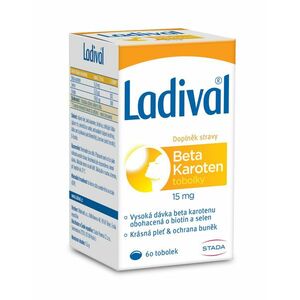 Ladival Beta Karoten 15 mg 60 tobolek obraz