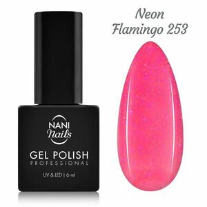 NANI gel lak 6 ml - Neon Flamingo obraz
