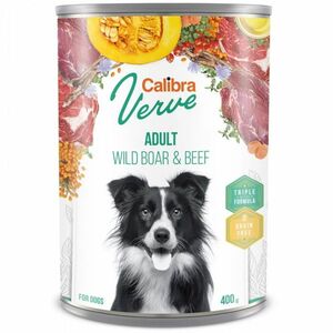 CALIBRA Verve Adult Wild Boar&Beef konzerva pro psy 400 g obraz