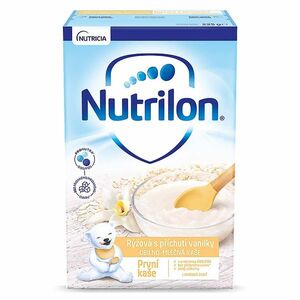 NUTRILON První obilno-mléčná kaše rýžová s příchutí vanilky 4m+ 225 g obraz