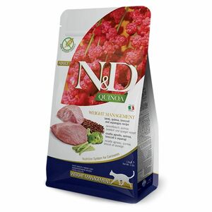 N&D Quinoa Weight Management Lamb & Broccoli pro kočky 1, 5 kg obraz