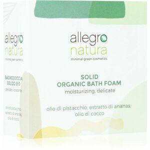 Allegro Natura Organic tuhé mýdlo do koupele 75 ml obraz