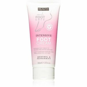 Beauty Formulas Menthol & Peppermint hydratační zjemňující krém na nohy 100 ml obraz