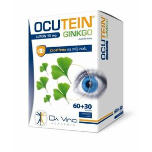 Ocutein Ginkgo Lutein Da Vinci Academia 15 mg 60+30 tobolek obraz