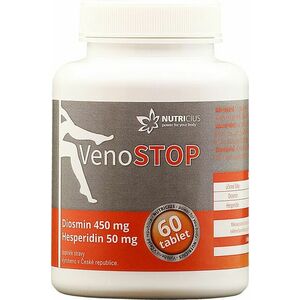 Nutricius VenoSTOP Diosmin 450 mg Hesperidin 50 mg 60 tablet obraz