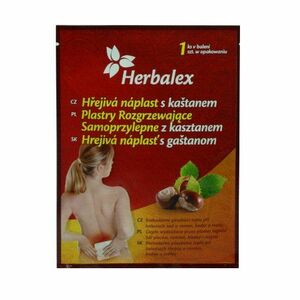 Herbalex Hřejivá náplast s kaštanem 1 ks obraz