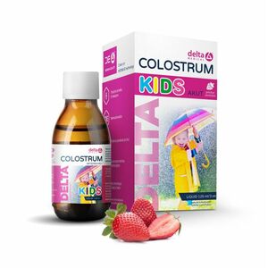 DELTA Colostrum Kids příchuť jahoda 125 ml obraz