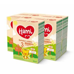Hami 3 s příchutí vanilky 5x600 g obraz