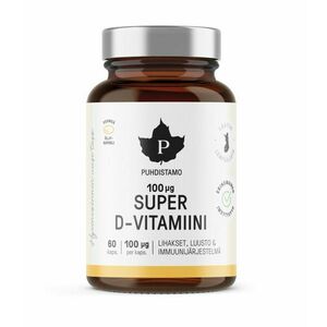 Puhdistamo Super Vitamin D 4000 IU 60 kapslí obraz